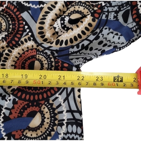 🎉CLEARANCE‼️🎉 SJS 3/4 Sleeve Abstract Print Dress Size - 1X - Picture 8 of 10